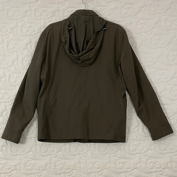 Zara Military Jacket Mens Size Medium Hooded - Picture 11 of 15